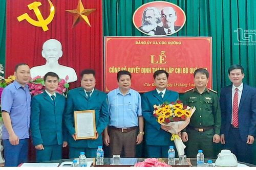 Thành lập chi bộ quân sự cấp xã xong trong tháng 3