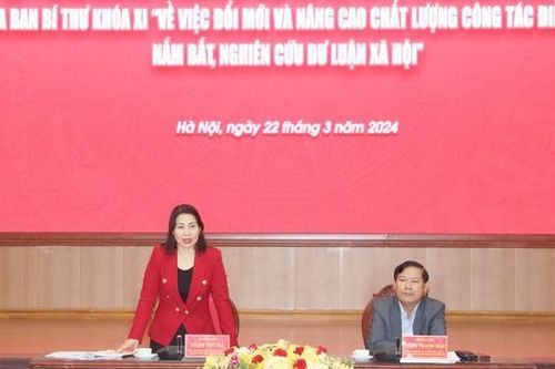 Nghiên cứu dư luận xã hội, giải quyết nhiều vấn đề nóng