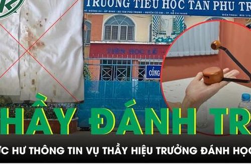 Thực hư thông tin thầy hiệu trưởng bị 'tố' đánh học sinh chảy máu đầu