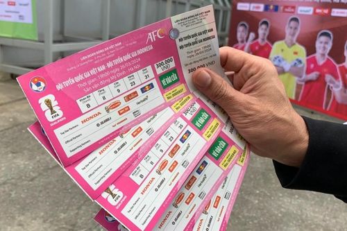 Giá vé trận Việt Nam gặp Indonesia tại Mỹ Đình cao nhất 600.000 đồng