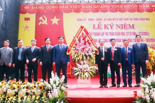Huyện Chương Mỹ kỷ niệm 40 năm thành lập thị trấn Xuân Mai