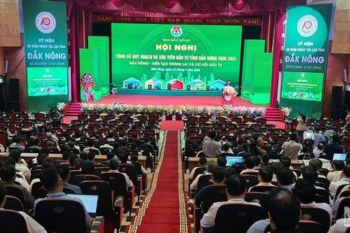 Đắk Nông tổ chức Công bố Quy hoạch tỉnh và Xúc tiến đầu tư năm 2024