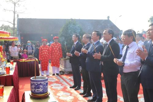 Phó Thủ tướng Trần Hồng Hà dự lễ hội Văn Miếu tại Hà Tĩnh