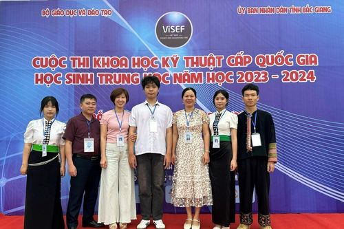 Điện Biên có dự án đạt giải triển vọng tại cuộc thi Nghiên cứu KHKT cấp quốc gia
