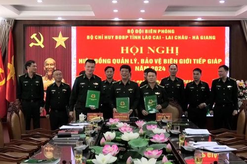BĐBP Lào Cai, Hà Giang, Lai Châu hiệp đồng bảo vệ biên giới tiếp giáp