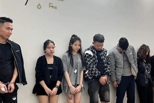 Bắt quả tang nhóm nam nữ 'bay lắc' tại nhà riêng ở Vĩnh Phúc