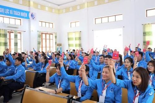 Đại hội điểm Hội Liên hiệp Thanh niên cấp huyện đầu tiên ở Nghệ An
