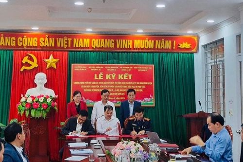 Ký kết chương trình phối hợp giữa Ban Tuyên giáo, VKSND và TAND huyện Ba Bể
