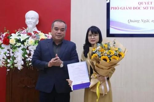 Bổ nhiệm nữ Phó Giám đốc Sở Thông tin và truyền thông Quảng Ngãi