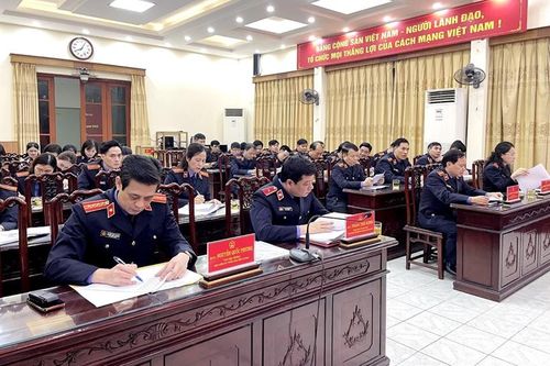 VKSND tỉnh Hà Nam giao ban công tác Quý I/2024