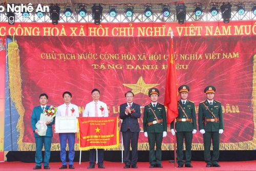 Xã Thanh Tiên đón nhận danh hiệu Anh hùng Lực lượng vũ trang nhân dân và đạt chuẩn nông thôn mới nâng cao
