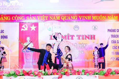 Nghệ An tổ chức mít tinh hưởng ứng Ngày Thế giới phòng, chống bệnh lao