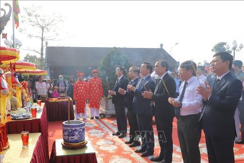 Phó Thủ tướng Trần Hồng Hà dự Lễ hội Văn Miếu tại Hà Tĩnh