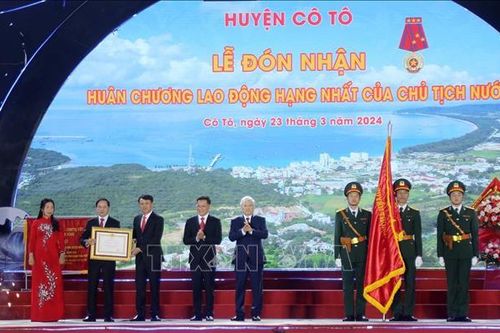 Huy động mọi nguồn lực đầu tư xây dựng và phát triển huyện đảo Cô Tô