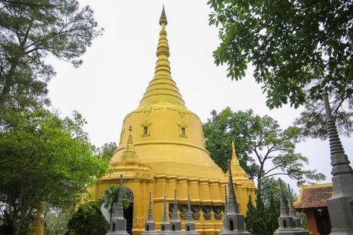 Độc đáo ngôi chùa kiến trúc Thái Lan giữa lòng Cố đô Huế