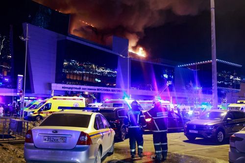 Phiến quân IS nhận trách nhiệm vụ xả súng đẫm máu gần Moscow
