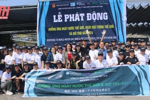 Hoằng Hóa: Phát động hưởng ứng Ngày nước thế giới, Ngày khí tượng thế giới và Chiến dịch Giờ Trái đất 2024