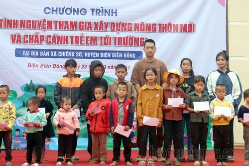 Nhiều hoạt động tình nguyện ý nghĩa tại Điện Biên Đông