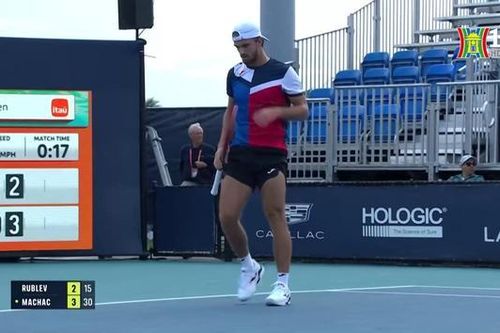 Andrey Rublev bị loại tại Miami mở rộng
