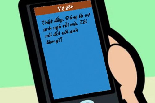 'Đã bảo vợ anh ngủ thật rồi'