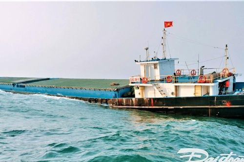 Quảng Nam: Ứng cứu tàu hàng bị nạn trên vùng biển Cù Lao Chàm
