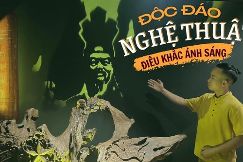 Dùng nghệ thuật ánh sáng giới thiệu lịch sử Việt Nam và quảng bá sản phẩm