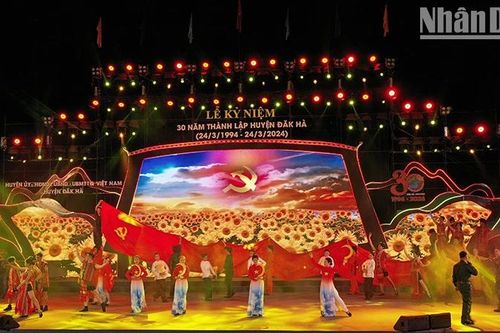 Kon Tum: Kỷ niệm 30 năm ngày thành lập huyện Đăk Hà