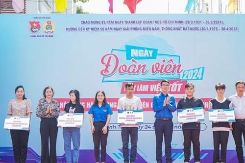 Thành Đoàn TP. HCM tổ chức nhiều hoạt động hưởng ứng 'Ngày làm việc tốt năm 2024'