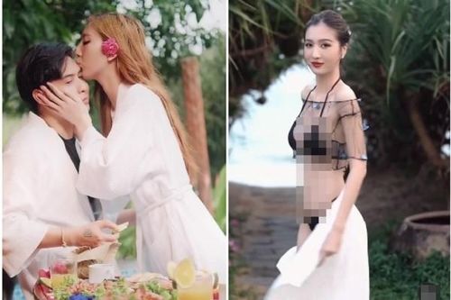 Vợ trẻ mặc gợi cảm, Hồ Quang Hiếu khen một câu đủ 'si mê'