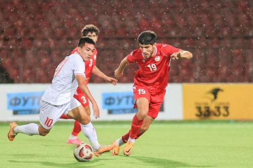 U23 Việt Nam bất bại trước U23 Tajikistan