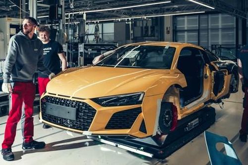 Chiếc Audi R8 cuối cùng của thế giới xuất xưởng