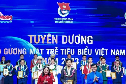 Danh sách 10 gương mặt trẻ Việt Nam tiêu biểu năm 2023