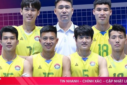 Đội hình bóng chuyền nam Hà Tĩnh dự Giải VĐQG năm 2024