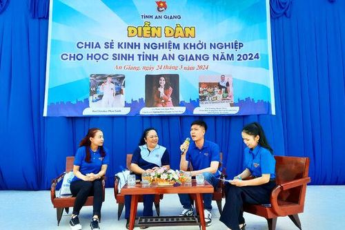 Diễn đàn chia sẻ kinh nghiệm khởi nghiệp cho thanh niên ở Tịnh Biên