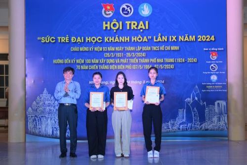 Đoàn trường - Hội Sinh viên Trường Đại học Khánh Hòa: Tổ chức Hội trại truyền thống lần thứ IX