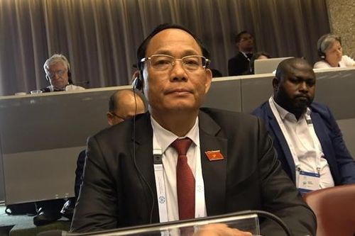Phó Chủ tịch Quốc hội, Thượng tướng Trần Quang Phương tham dự Phiên khai mạc Đại hội đồng IPU -148