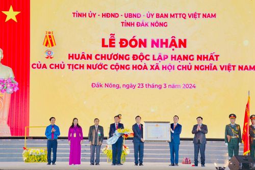 Tạo nền tảng vững chắc để Đắk Nông thành tỉnh phát triển khá của Tây Nguyên