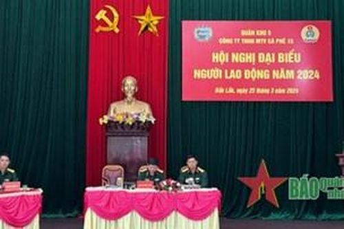 Hội nghị Đại biểu Người lao động Công ty TNHH MTV Cà phê 15 năm 2024