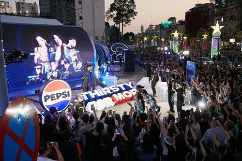 Gương mặt đại diện thế hệ mới tại đại sự kiện Pepsi - Thirsty For More