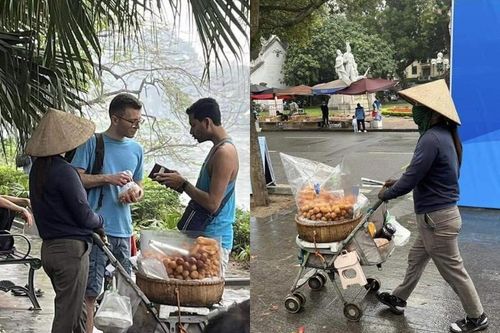 Khách tây 'choáng váng' vì 3 cái bánh rán giá 100.000 đồng