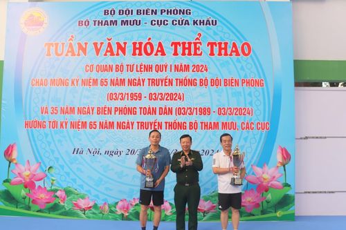 Bế mạc Tuần Văn hóa - Thể thao Cơ quan Bộ Tư lệnh BĐBP quý I năm 2024