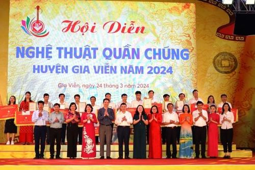 Chung kết Hội diễn Nghệ thuật quần chúng huyện Gia Viễn năm 2024
