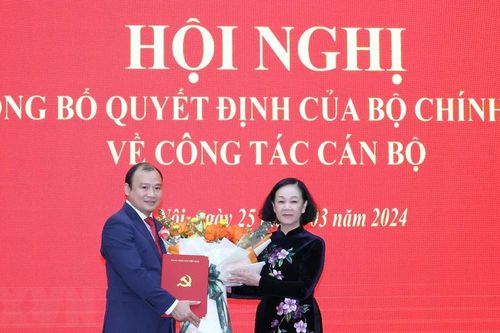 Ông Lê Hải Bình giữ chức Tổng Biên tập Tạp chí Cộng sản