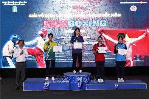 Hà Nội toàn thắng tại Giải vô địch các đội mạnh toàn quốc môn Kickboxing