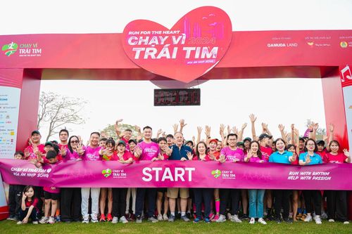 'Chạy vì trái tim 2024' gây quỹ được hơn 6 tỷ đồng cho trẻ em mắc bệnh tim bẩm sinh