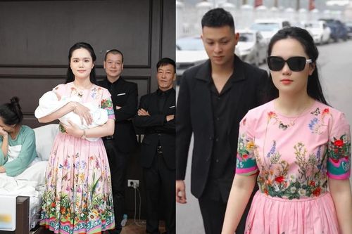 Vợ Duy Mạnh dát đồ hiệu, dẫn vệ sĩ vào bệnh viện thăm khiến chị gái cười suýt bục vết mổ