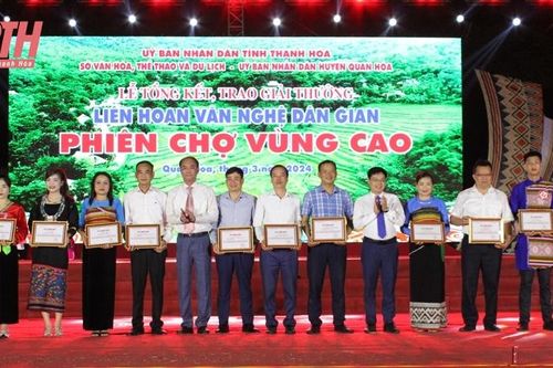 Bế mạc Liên hoan văn nghệ dân gian - Phiên chợ vùng cao năm 2024