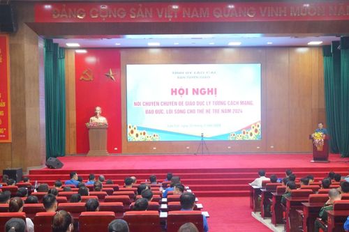 Hội nghị nói chuyện chuyên đề giáo dục lý tưởng cách mạng, đạo đức, lối sống cho thế hệ trẻ