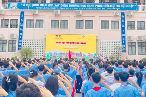 Trường THCS Lê Quý Đôn tổ chức Ngày hội 'Tiến bước lên Đoàn'