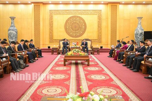 Thúc đẩy hợp tác song phương giữa tỉnh Ninh Bình và Hàn Quốc